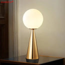 GobekUsa Cone Glass Table Lamp for Bedside Art, Bar, Cafe, and Living Room Decor