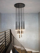 GobekUsa Conical LED Nordic Chandelier: Modern Designer Interior Decoration Lighting