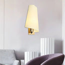 GobekUsa Japanese Style White Wall Lamp - Kids Bedroom Coolie Shade Sconce Light in Milk Glass