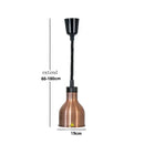 GobekUsa 250W Electric Heat Lamp Food Preservation Pendant Light by Decorbites