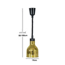 GobekUsa 250W Electric Heat Lamp Food Preservation Pendant Light by Decorbites