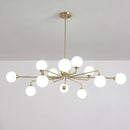 GobekUsa Copper Ceiling Chandelier for Home Decor Lighting