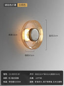 GobekUsa Cracked Glass LED Wall Lamp Modern Minimalist Design for Home Decor