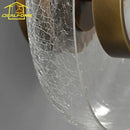 GobekUsa Cracked Glass LED Wall Lamp Modern Minimalist Design for Home Decor
