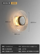 GobekUsa Cracked Glass LED Wall Lamp Modern Minimalist Design for Home Decor