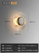 GobekUsa Cracked Glass LED Wall Lamp Modern Minimalist Design for Home Decor