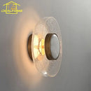 GobekUsa Cracked Glass LED Wall Lamp Modern Minimalist Design for Home Decor