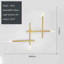 GobekUsa Cross-Shaped Wall Lamp for Bedroom Sofa Living Room Staircase - Nordic Design