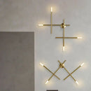 GobekUsa Cross-Shaped Wall Lamp for Bedroom Sofa Living Room Staircase - Nordic Design