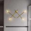 GobekUsa Cross-Shaped Wall Lamp for Bedroom Sofa Living Room Staircase - Nordic Design