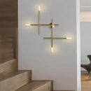 GobekUsa Cross-Shaped Wall Lamp for Bedroom Sofa Living Room Staircase - Nordic Design