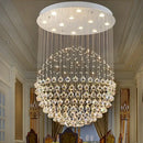 GobekUsa Crystal Ball LED Chandelier for Home Décor Lighting