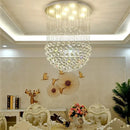 GobekUsa Crystal Ball LED Chandelier for Home Décor Lighting