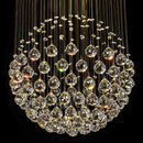 GobekUsa Crystal Ball LED Chandelier for Home Décor Lighting