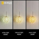 GobekUsa Crystal Ball Pendant Chandelier for Bedroom Bar Deco