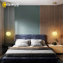 GobekUsa Crystal Ball Pendant Chandelier for Bedroom Bar Deco