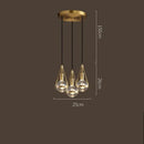 GobekUsa Crystal Ball Pendant Lights - Nordic Modern Design for Home Lighting