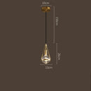 GobekUsa Crystal Ball Pendant Lights - Nordic Modern Design for Home Lighting
