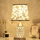 GobekUsa Crystal Bedroom Table Lamp: Modern, Romantic, Decorative Lighting