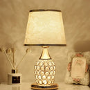 GobekUsa Crystal Bedroom Table Lamp: Modern, Romantic, Decorative Lighting