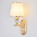 GobekUsa Crystal Bedside Wall Sconce - Modern Minimalist LED Wall Light Fixtures