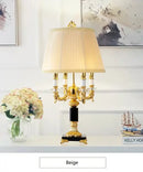 GobekUsa Crystal Black Table Lamp - Modern Luxury Bedroom Decor