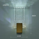 GobekUsa Crystal Brass LED Wall Lamp Sconce for Modern Luxury Art Decor