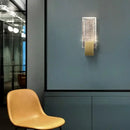 GobekUsa Crystal Brass LED Wall Lamp Sconce for Modern Luxury Art Decor