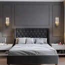 GobekUsa Crystal Brass LED Wall Lamp Sconce for Modern Luxury Art Decor