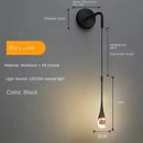 GobekUsa Crystal Bubble Pendant Chandelier for Dining Room Bedroom Restaurant Bar
