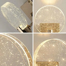 GobekUsa Crystal Bubble Wall Lamp: Modern Luxury Lighting for Bedroom, Living Room, and Aisle