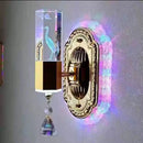 GobekUsa Carved Flower Wall Light: Modern LED Bedroom Lamp for Living Room, Staircase, Aisle