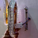 GobekUsa Carved Flower Wall Light: Modern LED Bedroom Lamp for Living Room, Staircase, Aisle
