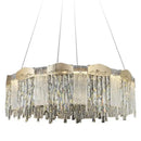 GobekUsa Crystal Ceiling Chandelier: Modern Luxury Lighting for Living Room, Dining Room, Bedroom