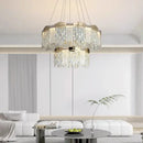 GobekUsa Crystal Ceiling Chandelier: Modern Luxury Lighting for Living Room, Dining Room, Bedroom