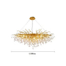 GobekUsa Crystal Ceiling Chandelier: Modern Luxury for Living, Dining, Bedroom, Hotel, Hall Décor