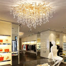 GobekUsa Crystal Ceiling Chandelier: Modern Luxury for Living, Dining, Bedroom, Hotel, Hall Décor