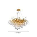 GobekUsa Crystal Ceiling Chandelier: Modern Luxury for Living, Dining, Bedroom, Hotel, Hall Décor