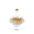 GobekUsa Crystal Ceiling Chandelier: Modern Luxury for Living, Dining, Bedroom, Hotel, Hall Décor