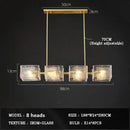 GobekUsa Crystal Ceiling Chandelier: Modern Luxury Pendant Light for Living Room and Restaurant