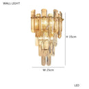 GobekUsa Crystal Ceiling Chandelier LED Hanging Lamps for Living Room Luxe Décor