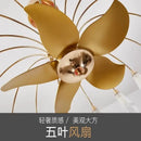 GobekUsa Ceiling Fan Lights with LED, Modern Indoor Lighting for Living Room, Bedroom, Dining Room