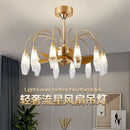 GobekUsa Ceiling Fan Lights with LED, Modern Indoor Lighting for Living Room, Bedroom, Dining Room