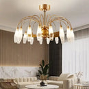 GobekUsa Ceiling Fan Lights with LED, Modern Indoor Lighting for Living Room, Bedroom, Dining Room