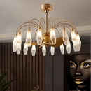 GobekUsa Ceiling Fan Lights with LED, Modern Indoor Lighting for Living Room, Bedroom, Dining Room