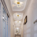GobekUsa Diamond Crystal Ceiling Lights: Modern LED Fixture for Bedroom, Corridor, Aisle, Entrance, Bar, Cafe
