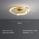 GobekUsa Crystal Stainless Steel Ceiling Pendant Light for Luxurious Living