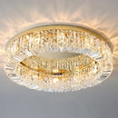 GobekUsa Elegant Gold Crystal Chandelier Ceiling Light for Luxury Home Decor
