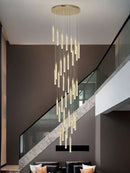 GobekUsa Crystal Chandelier: Modern Luxury Pendant Lighting for Home Decor