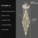 GobekUsa Crystal Chandelier: Modern Luxury Pendant Lighting for Home Decor